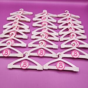 1992 Barbie Snap 'n Store Fashion Hangers Lot of 23 Mattel